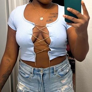 Blue diamond chain crop